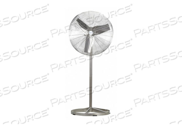 OEM#: 70764PWIISS30 30-ДЮЙМОВЫЙ ПЕДЕСТАЛЬНЫЙ ВЕНТИЛЯТОР, МОЕЧНЫЙ 1/3 Л.С. 8800 КУБ.Ф.М., НЕКОЛЕБАТЕЛЬНЫЙ от Airmaster Fan