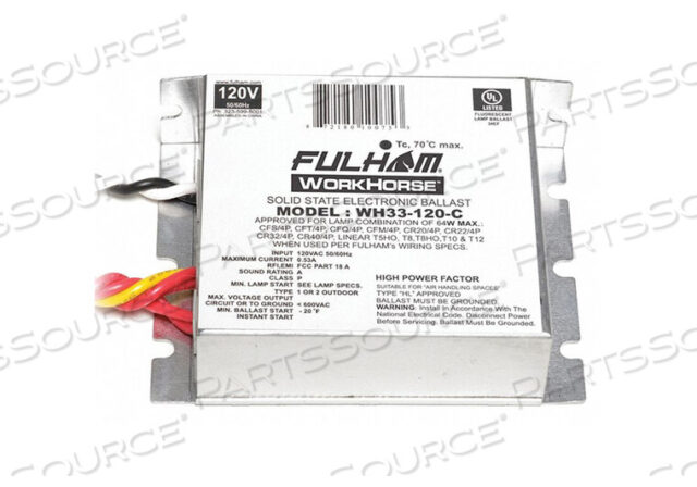 OEM#: WH33-120-CELECTRONIC BALLAST INSTANT 120V 5 TO 64W от Fulham