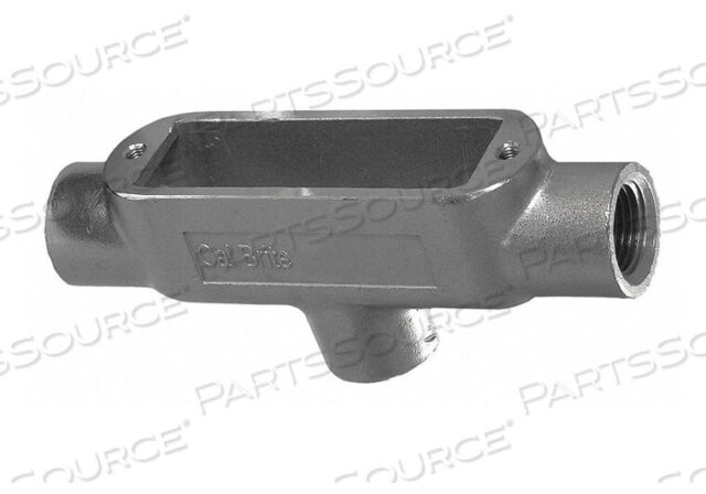 OEM#: S61000TB00CONDUIT BODY, RIGID, STAINLESS STEEL, T-SHAPED, (3) 1 IN. HUBS by Calbrite