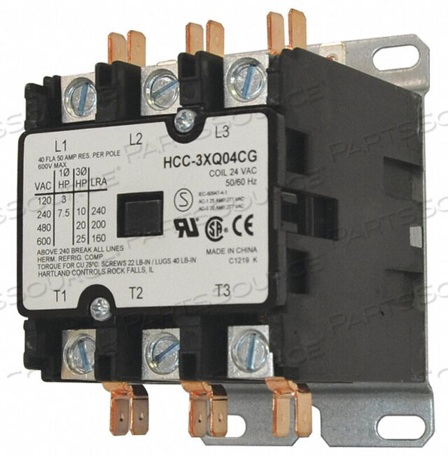 OEM#: 58027036КОНТАКТОР 480В 50А 24В FES-15 от TPI Corporation