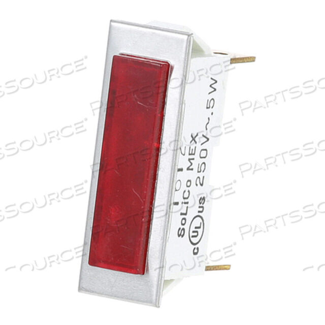 Заменяет Market Forge 97-5725СИГНАЛЬНЫЙ СВЕТ3/8 X 1-5/16 КРАСНЫЙ 250 В