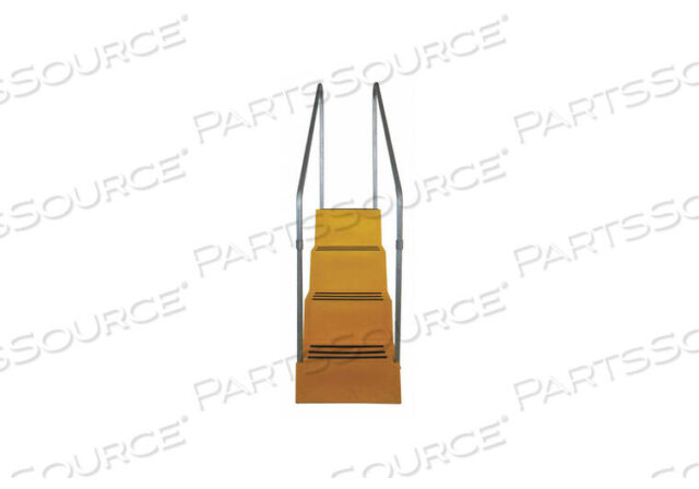OEM#: T445-14J4026 ПОДСТАВКА ДЛЯ СТУПЕНЕЙ 4 СТУПЕНИ ПОЛИЭТИЛЕН ЖЕЛТАЯ от DPI