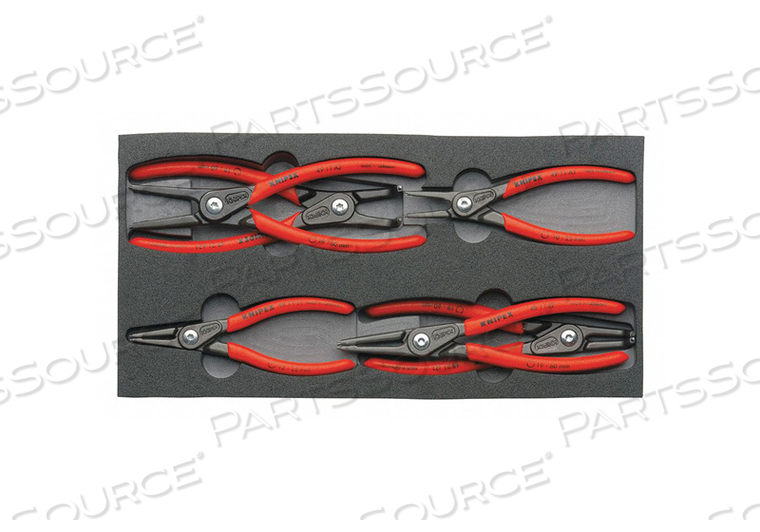 OEM#: 00 20 01 V02НАБОР ПЛОСКОГУБЦЕВ ДЛЯ СТОПОРНЫХ КОЛЕЦ 0 ГРАД. 6 ШТ. от Knipex