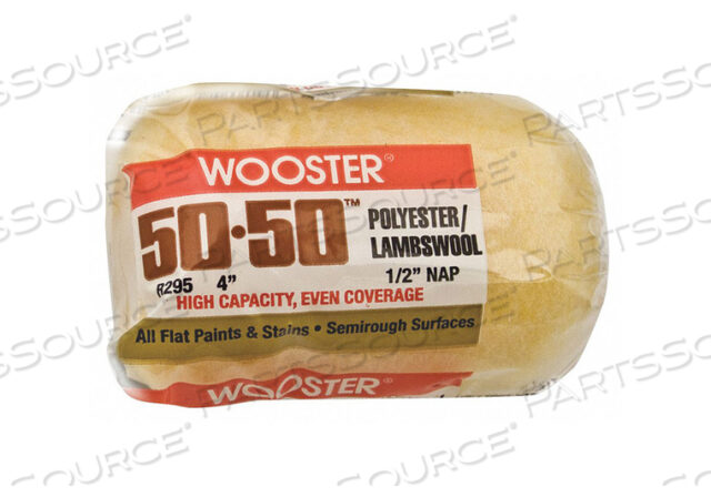 OEM#: R295-4ЧЕХОЛ ДЛЯ ВАЛИКА МАЛЯРНОГО 4 ДЮЙМА С ВОРСОМ 1/2 ДЮЙМА от Wooster