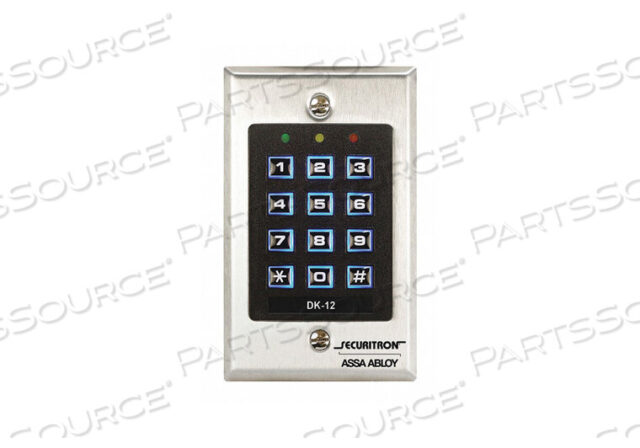 OEM#: DK12-WCC-WBКЛАВИАТУРА КОНТРОЛЯ ДОСТУПА DK-12 WEATHR RSIST от Securitron