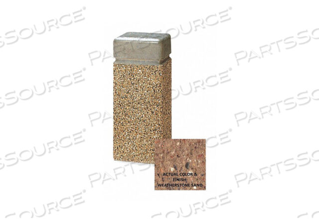 OEM#: TF6030W22BOLLARD SQUARE 12IN.LX12IN.WX30IN.H от Wausau Tile