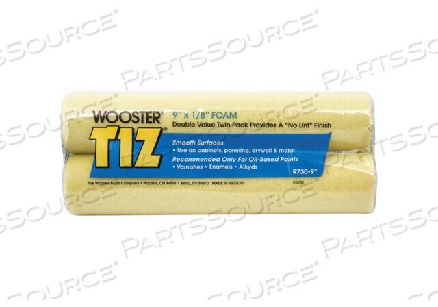 OEM#: R730-9ЧЕХОЛ ДЛЯ МАЛЯРНОГО ВАЛИКА 9 ДЮЙМОВ. ПЕНОПЛАСТОВЫЙ PK2 от Wooster