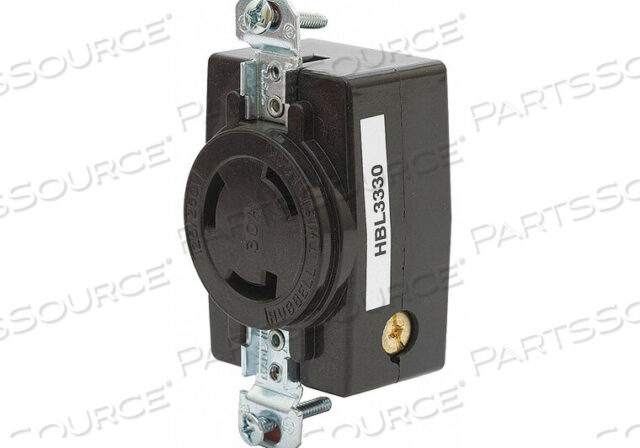 OEM#: HBL3330БЛОКИРОВОЧНАЯ РОЗЕТКА ПРОМЫШЛЕННАЯ 30 ЧЕРНАЯ от Hubbell Incorporated, Wiring Device-Kellums