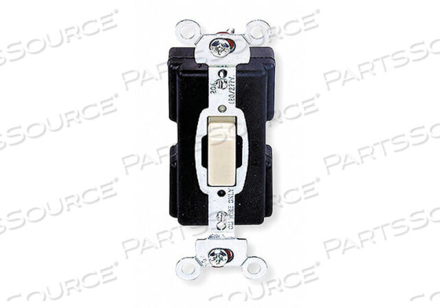 OEM#: HBL1281IWALL SWTCH 1-POL 120/277V 20A IVRY PRESS от Hubbell Incorporated, Wiring Device-Kellums