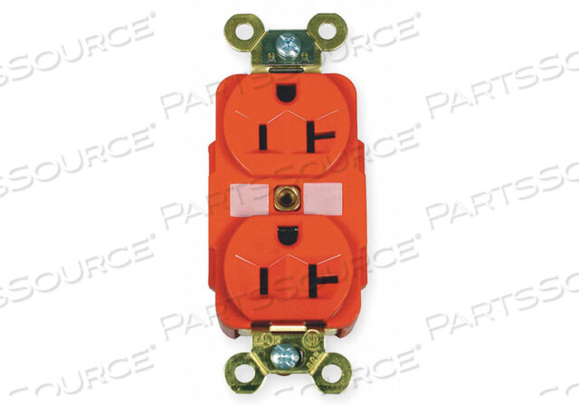 OEM#: HBL5362RROSETACLE, DUPLEX, INDUSTRIAL EXTRA HEAVY DUTY, 5-20R, 125V, 20A, RED от Hubbell Incorporated, Wiring Device-Kellums