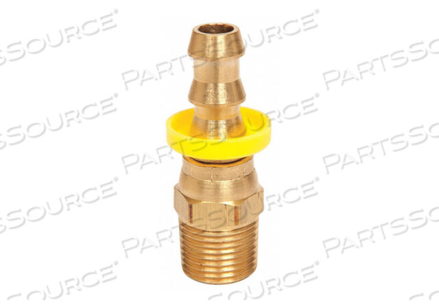 OEM#: PB-NPMX-0806ШТУЦЕР ДЛЯ ШЛАНГА С НАЖИМОМ 1/2 X 3/8 BARBXNPTF от Continental