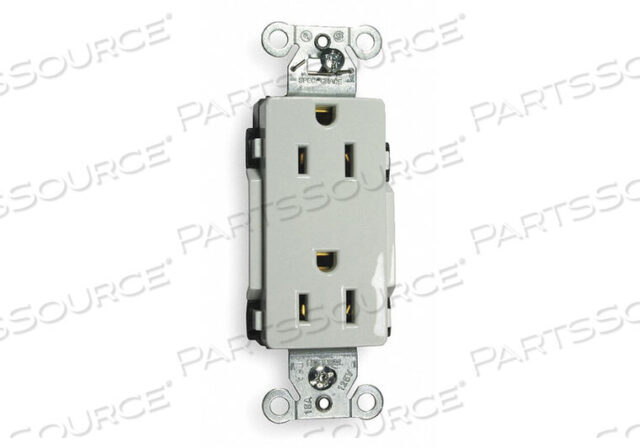 OEM#: DR15WHIRECEPTACLE DECO 15A 5-15R 125V WHITE от Hubbell Incorporated, Электропроводка-Kellums