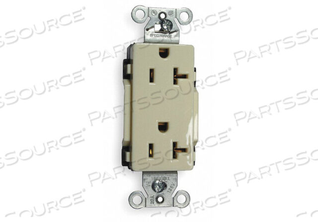 OEM#: DR20LARECEPTACLE DECO 20A 5-20R 125V ALMOND от Hubbell Incorporated, Электропроводка-Kellums