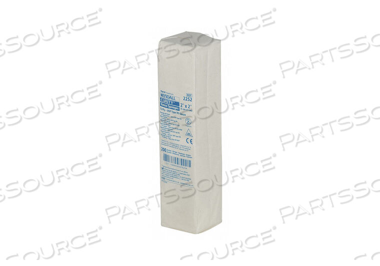 OEM#: KCGS019252ГУБКА НЕСТЕРИЛЬНАЯ БЕЛАЯ МАРЛЕВАЯ PK200 от Kendall - Covidien