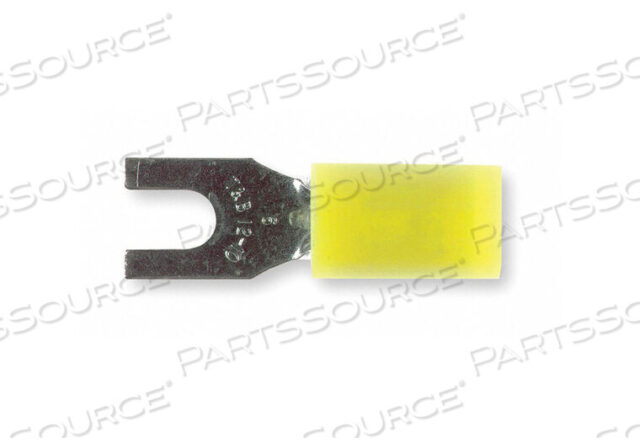 OEM#: RC10-6FFORK TERMINAL STD #6 STUD YELLOW PK50 от Thomas & Betts
