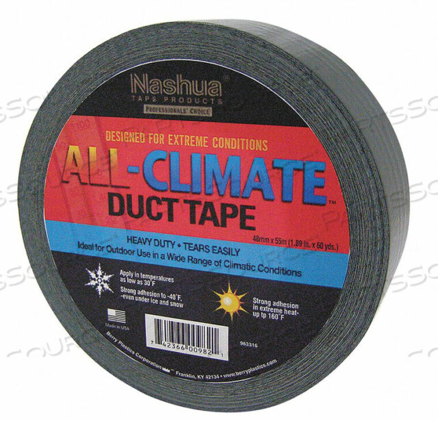 OEM#: ALL-CLIMATEDUCT TAPE 48MM X 55M 9 MIL BLACK от Nashua