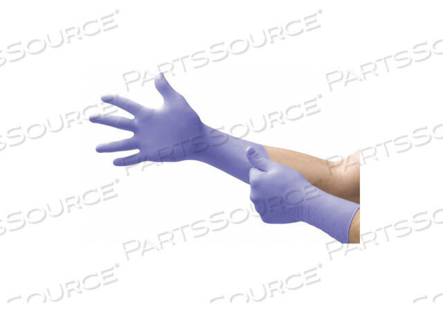 OEM#: SEC-375-XLSUPRENO EC SEC-375 NITRILE DISPOSABLE GLOVES, 5.5 MIL PALM, 8.3 MIL FINGERS, X-LARGE, VIOLET BLUE by Microflex