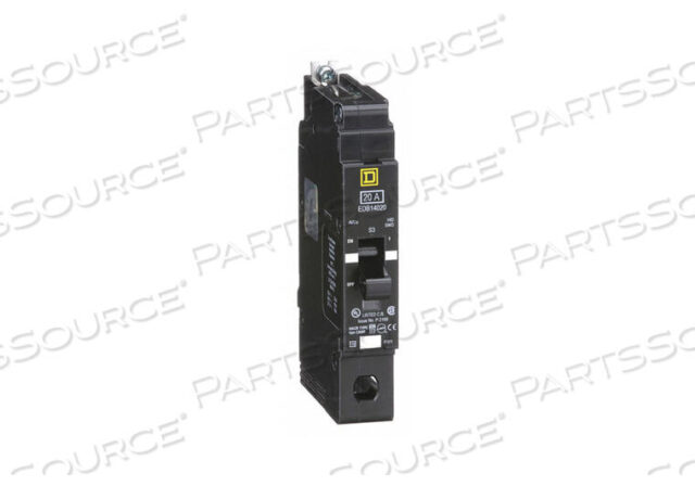 OEM#: EDB14020АВТОМАТИЧЕСКИЙ ВЫКЛЮЧАТЕЛЬ 20A БОЛТ НА 277V 1P квадрат D