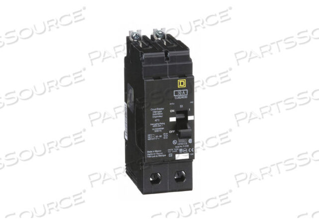 OEM#: EDB24030АВТОМАТИЧЕСКИЙ ВЫКЛЮЧАТЕЛЬ 30A BOLT ON 277/480V 2P квадратный D