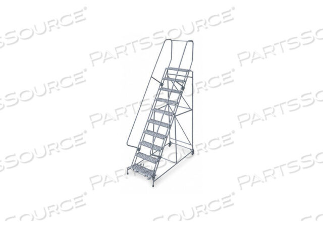 OEM#: 1709R2632A6E12B4W4C1P6ЛЕСТНИЦА НА КОЛЕСАХ HNDRL ПЛАТФОРМА 90 ДЮЙМОВ H от Cotterman