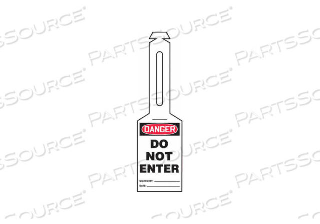 OEM#: TAL358DANGER TAG 5-1/4 X 3-1/4 IN PLSTC PK25 от Accuform Manufacturing, Inc.