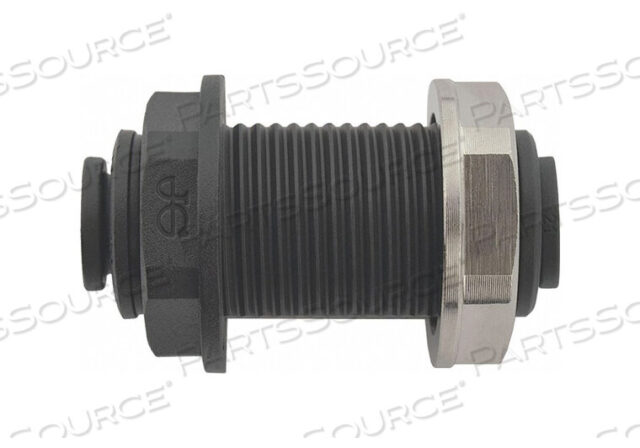 OEM#: PP1208EBULKHEAD UNION BLACK 1/4 TUBE SIZE PK10 от Reliance Worldwide Corporation