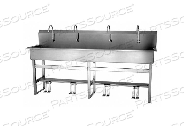 OEM#: 58FSLМОЕЧНАЯ СТАНЦИЯ 80 ДЮЙМОВ Д 20 ДЮЙМОВ ШИРИНА 45 ДЮЙМОВ В от Sani-Lav