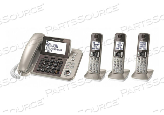 OEM#: KX-TGF353NTELEPHONE CHAMPAGNE GOLD 3HANDSET 1LINE от Panasonic / Matsushita Electric Industrial Co, Ltd