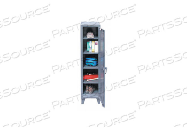 OEM#: 1.65.6-184WRDRB LOCKR SOLID 1 WIDE 1 TIER GRAY от Strong Hold