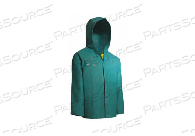 OEM#: 7103400CHEMTEX RAIN JCKT ATTCHD HOOD GREEN S от Dunlop