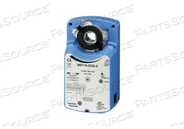 OEM#: M9116-AGD-2ЭЛЕКТРОПРИВОД 70 ДО 115 СЕК. от Johnson Controls