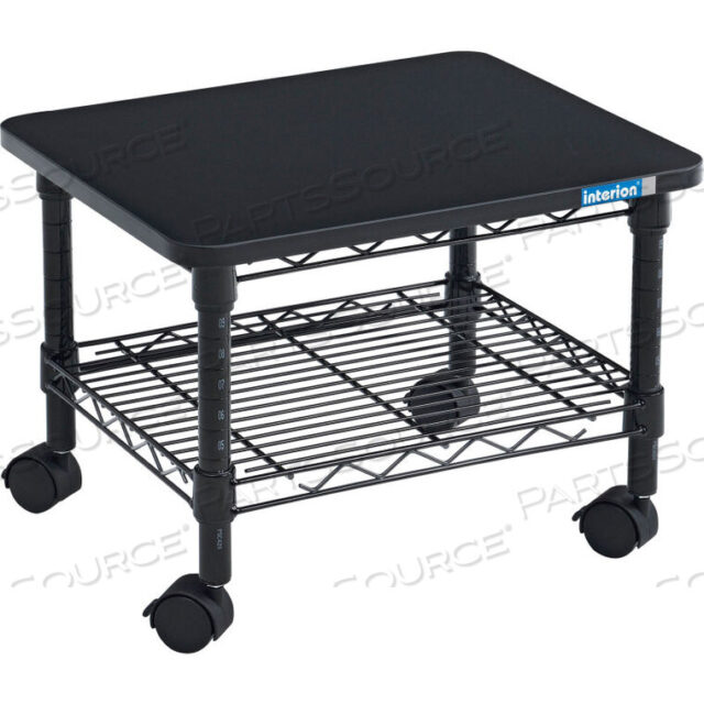 OEM#: 436958INTERION UNDER-DESK WIRE MACHINE STAND, 19W X 16D X 13-1/2H, ЧЕРНЫЙ от Precision Sourcing