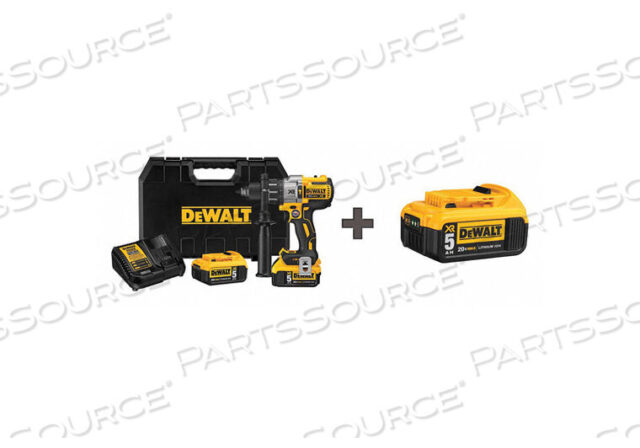 OEM#: DCD996P2 / DCB205АККУМУЛЯТОРНАЯ УДАРНАЯ ДРЕЛЬ 20.0V С АККУМУЛЯТОРОМ от DeWalt
