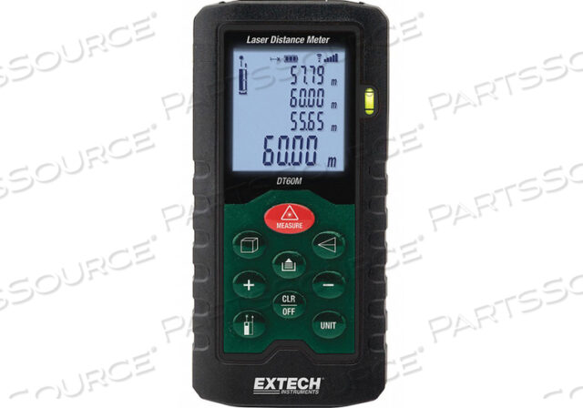 OEM#: DT60MЛАЗЕРНЫЙ ДАЛЬНОМЕР 196 ФУТОВ от Extech Instruments