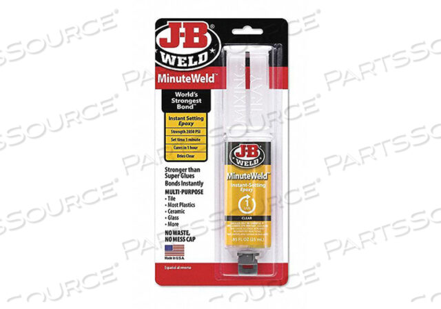 OEM#: 50101Эпокси-клей прозрачный, 0,85 унции, размер от J-B Weld