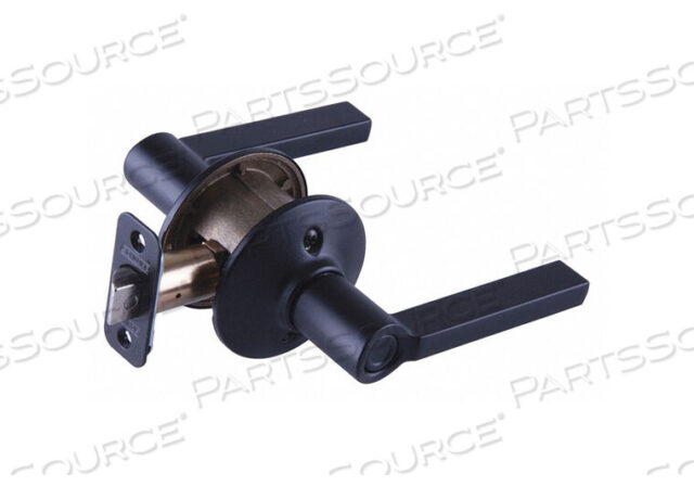 OEM#: F40 LAT 622LEVER LOCKSET BLACK POWDER COAT PRIVACY от Schlage Lock