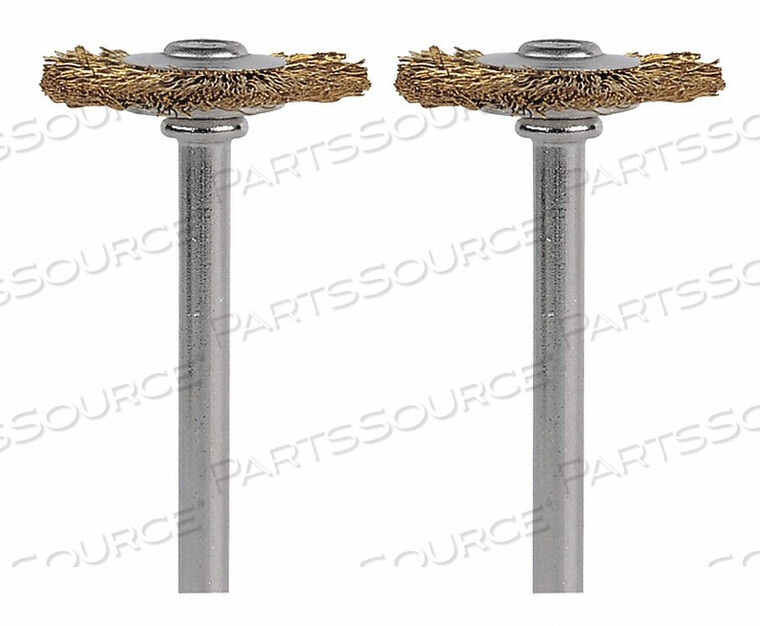 OEM#: 535-02ЛАТУННАЯ ЩЕТКА 3/4 ДЮЙМА ДИАМЕТРОМ 1-11/16 ДЮЙМА L PK2 от Dremel