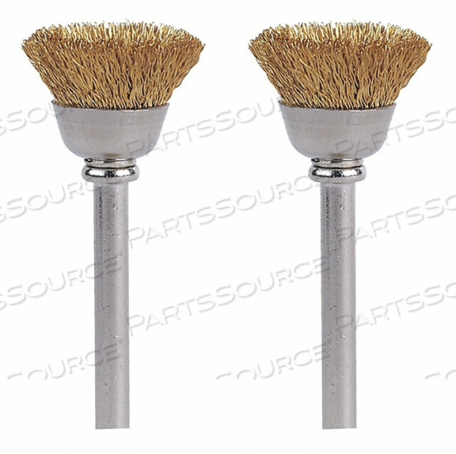 OEM#: 536-02ЛАТУННАЯ ЩЕТКА 1/2 ДЮЙМА ДИАМЕТРОМ 1-3/4 ДЮЙМА L PK2 от Dremel