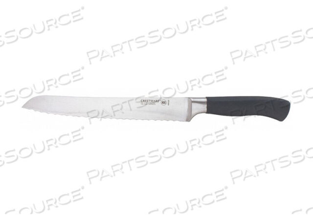 OEM#: KN120НОЖ ДЛЯ ХЛЕБА С ЗУБЧАТЫМ РЕЗОМ 9 ДЮЙМОВ, ЧЕРНЫЙ от Crestware