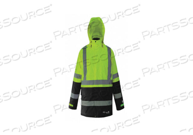 OEM#: D6455JG-SRAIN JACKET CLASS 3 TYPE R BLK/YLW S от Viking