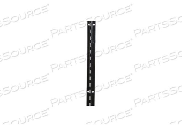 OEM#: SSRIB10SINGLE SLOTTED STANDARD 120 H BLK PK5 by Econoco