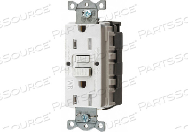 OEM#: SNAPGFTW15WGFCI RCEPTCLE COMMERCIAL. WHT 15A 0.5 HP от Hubbell Incorporated, Wiring Device-Kellums
