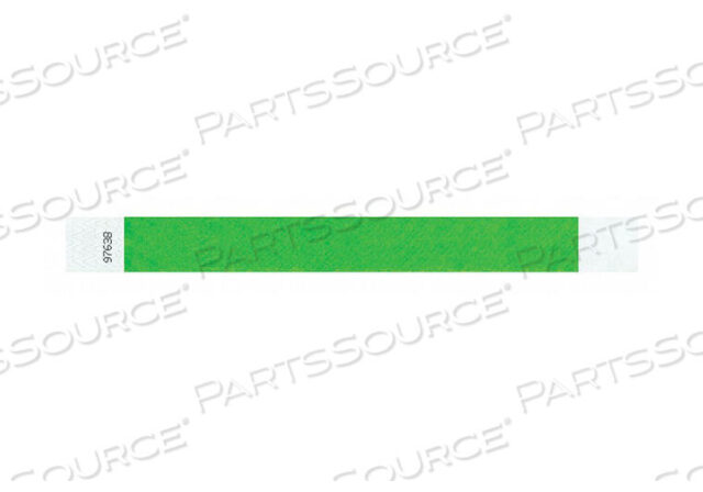 OEM#: T2-01ID БРАСЛЕТ КЛЕЙКИЙ СВЕТЛО-ЗЕЛЕНЫЙ PK500 от Identiplus