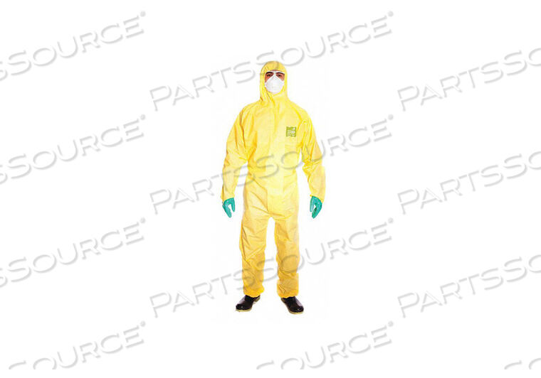 OEM#: 682300PLUSCHEMICAL RESISTANT COVERALLS 5XL PK25 by Ansell Healthcare