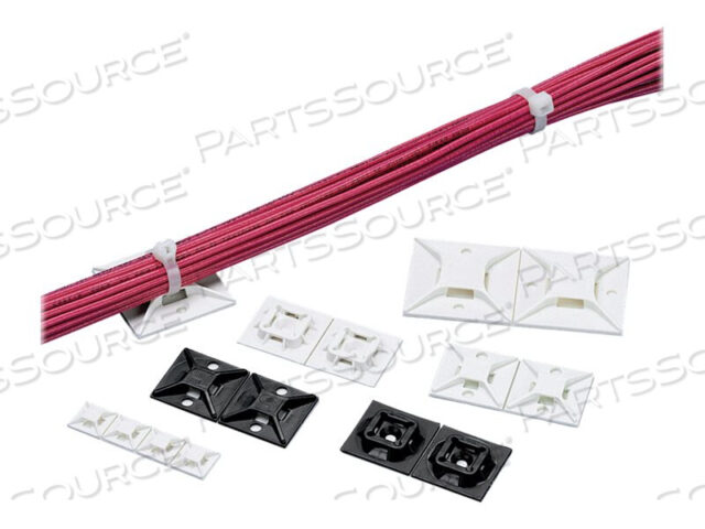 OEM#: SGABM50-A-LADHESIVE MOUNT RUBBER 2X2IN NATURAL PK50 by Panduit