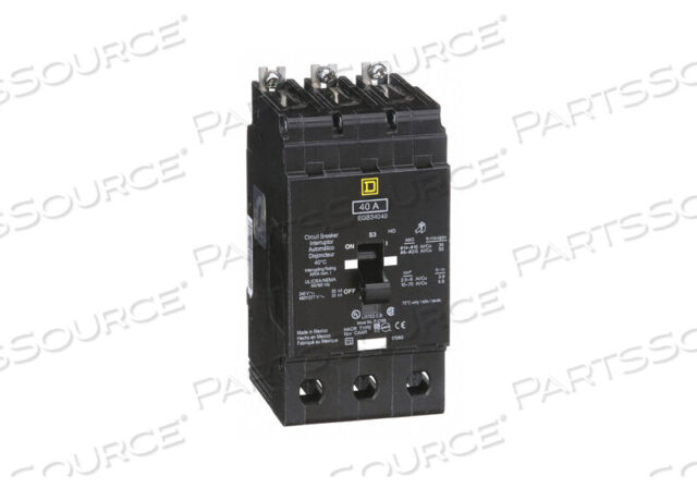 OEM#: EGB3404040A 3P 480V MCCB CIRC BRKER от Eaton