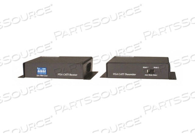 OEM#: VGA135VGA CAT5 УДЛИНИТЕЛЬ ЧЕРНЫЙ ПОДКЛЮЧЕНИЕ VGA от Speco Technologies