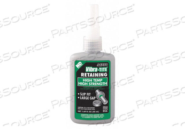 OEM#: 56750LIQUID 1.69 OZ RETAINING COMPOUND 0.015 by Vibra-Tite