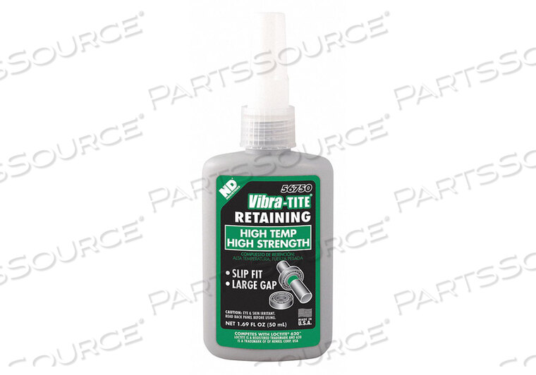 OEM#: 56750LIQUID 1.69 OZ RETAINING COMPOUND 0.015 by Vibra-Tite