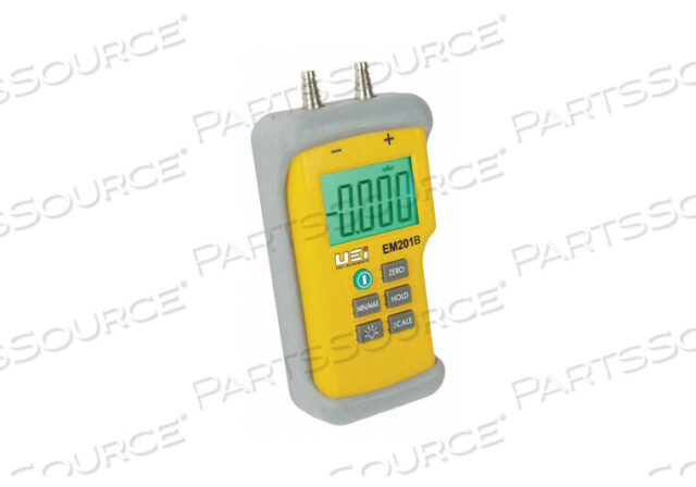 OEM#: EM201B-NМАНОМЕТР ЦИФРОВОЙ 9 В 1,4 PSI NIST от Uei Test Instruments
